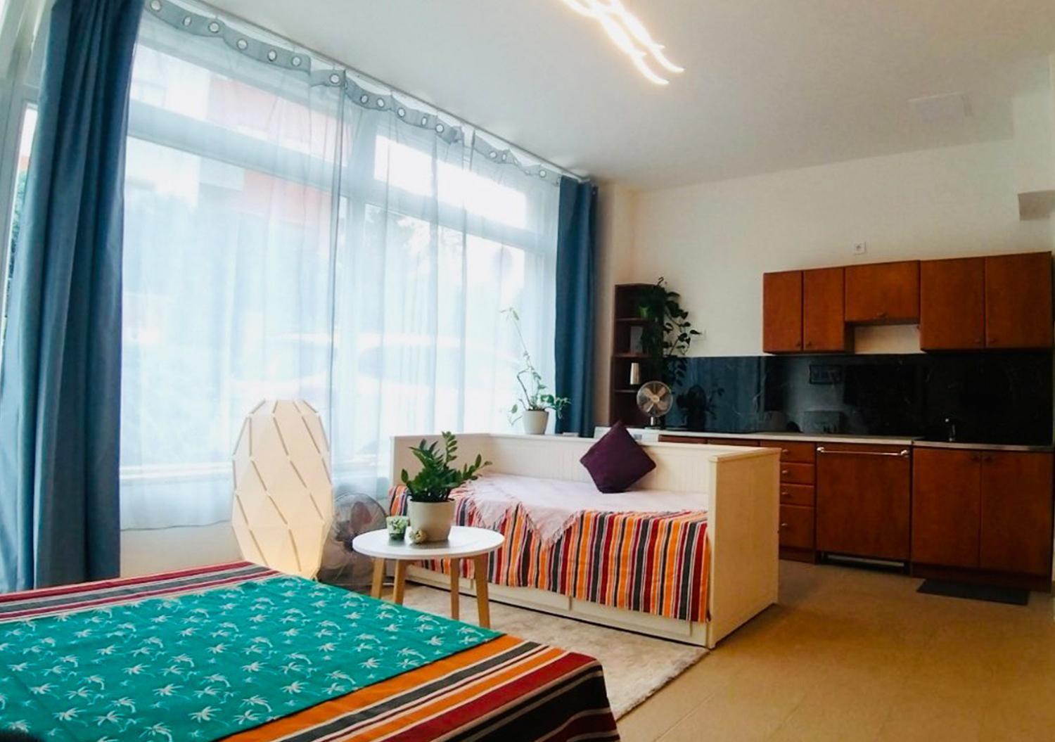 Green Studio Praha 2 L Ground Floor Free Parking מראה חיצוני תמונה
